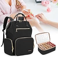 BAFASO ネイル収納ケース　ショルダー　持ち運び　出張 Amazon.co.jp: BAFASO マニキュアケース 40ボトル用（15ml